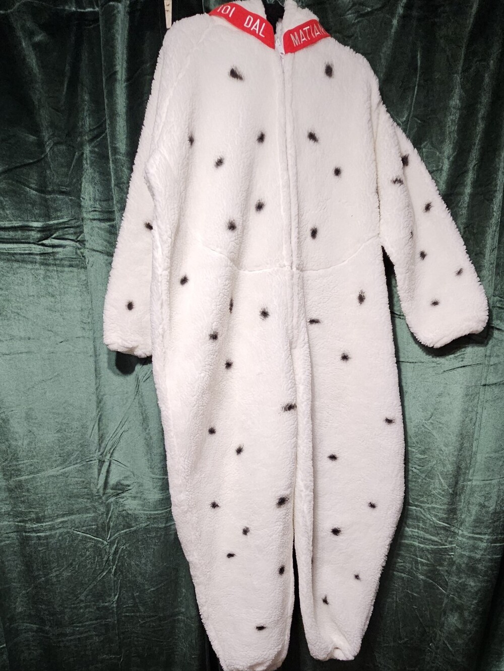 Vintage The Disney Catalog 101 Dalmations Adult Costume Jumpsuit